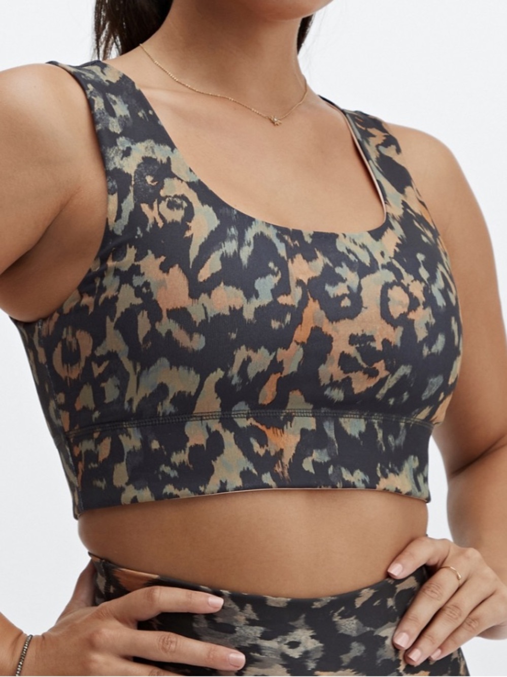 Fabletics Harlow Reversible Medium Impact Sports Bra xl